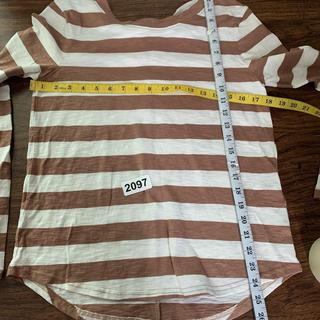 PACT 100% organic cotton brown striped shirt top sz - Depop