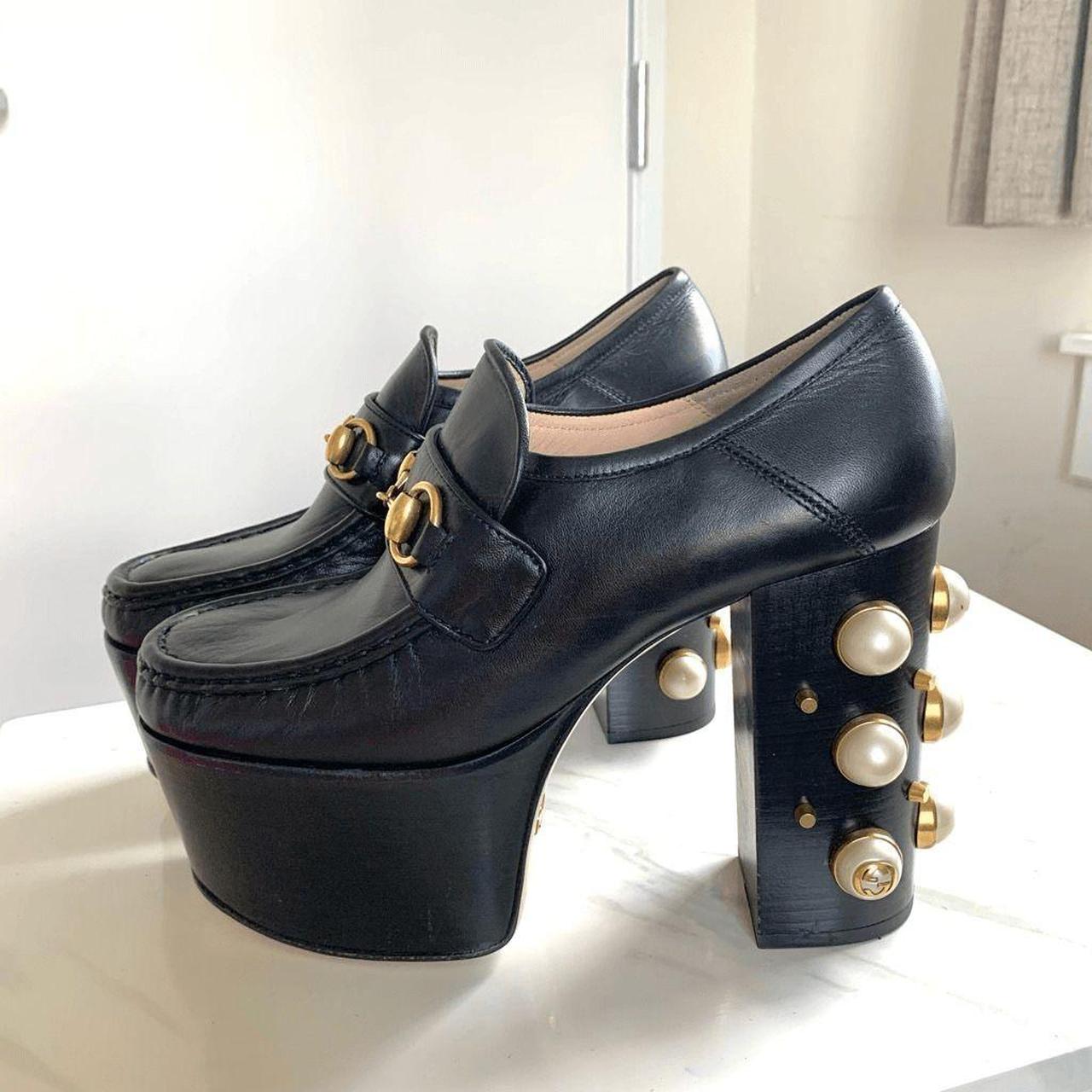 Pearl gucci shoes online