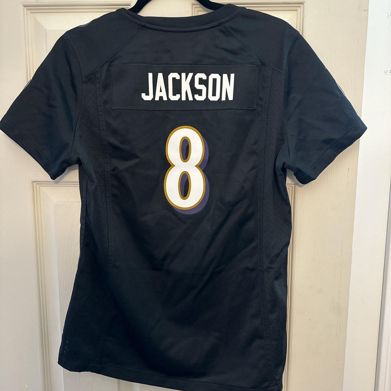 Mike Women's Baltimore Ravens Lamar Jackson Jersey - Depop