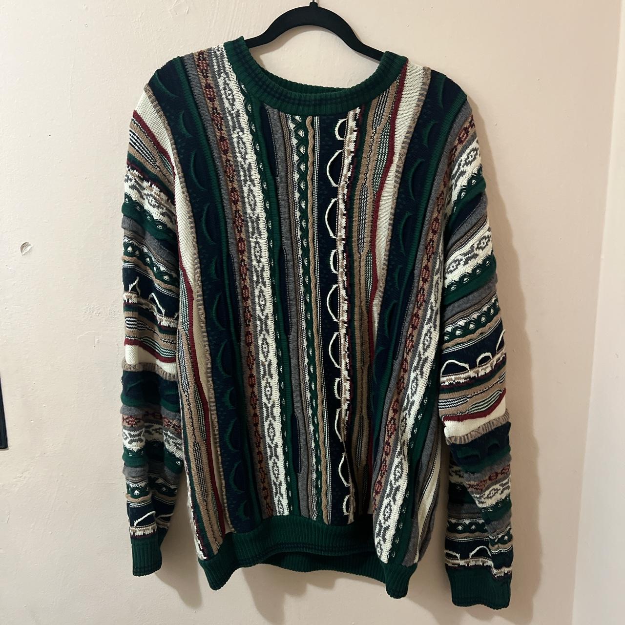 Coogie type sweater Brand cotton traders Size M - Depop