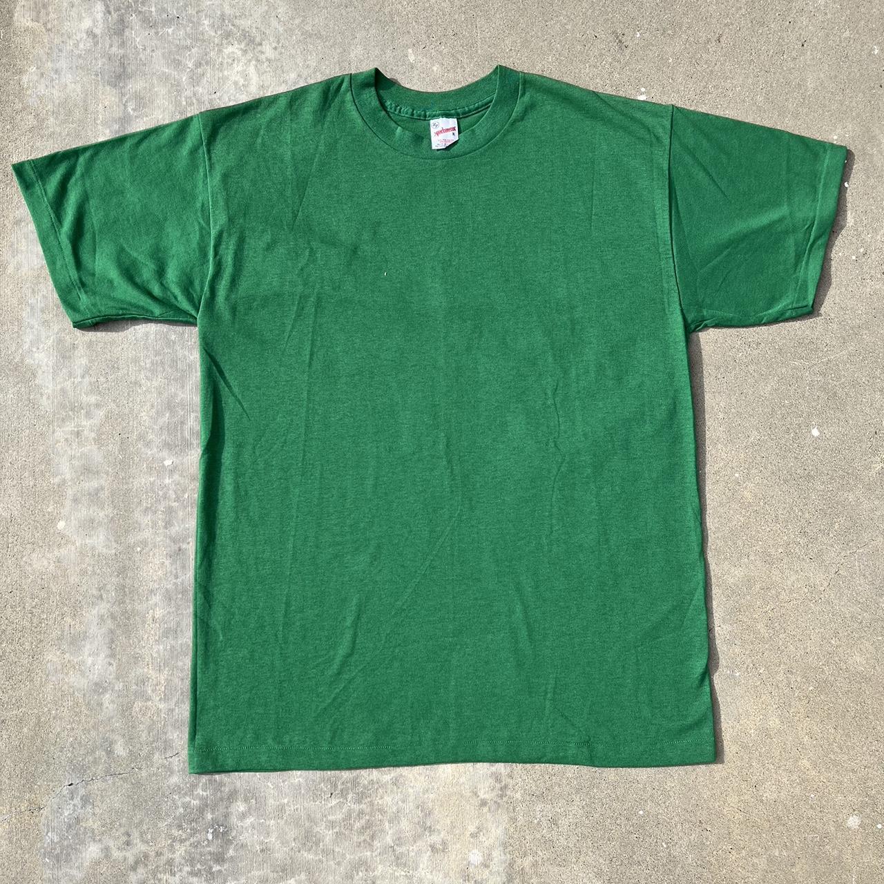 American Vintage Men's Green T-shirt | Depop