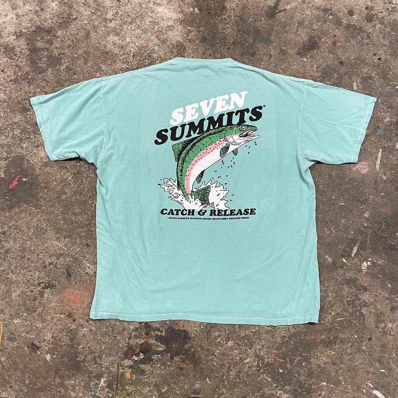 Vintage Simms Fishing Products Catch And Release - Depop