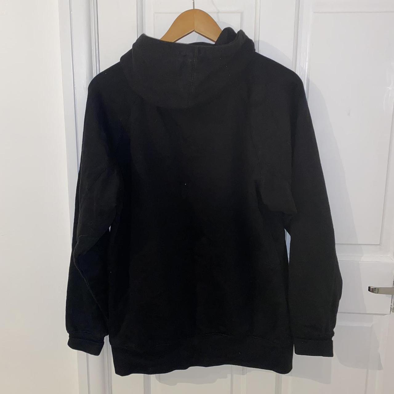 Men's Black and Yellow Hoodie | Depop