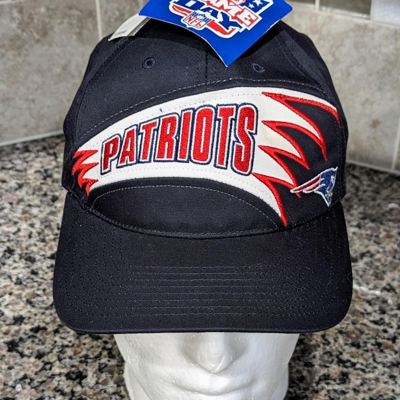 Vintage New England Patriots snapback hat with New - Depop