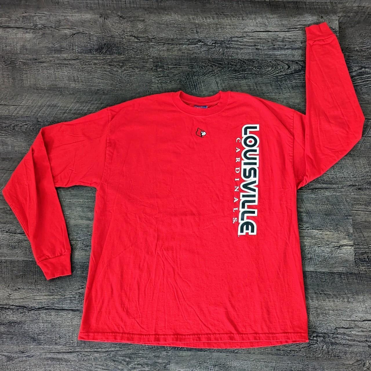 Louisville Cardinals Champion crew neck - Depop