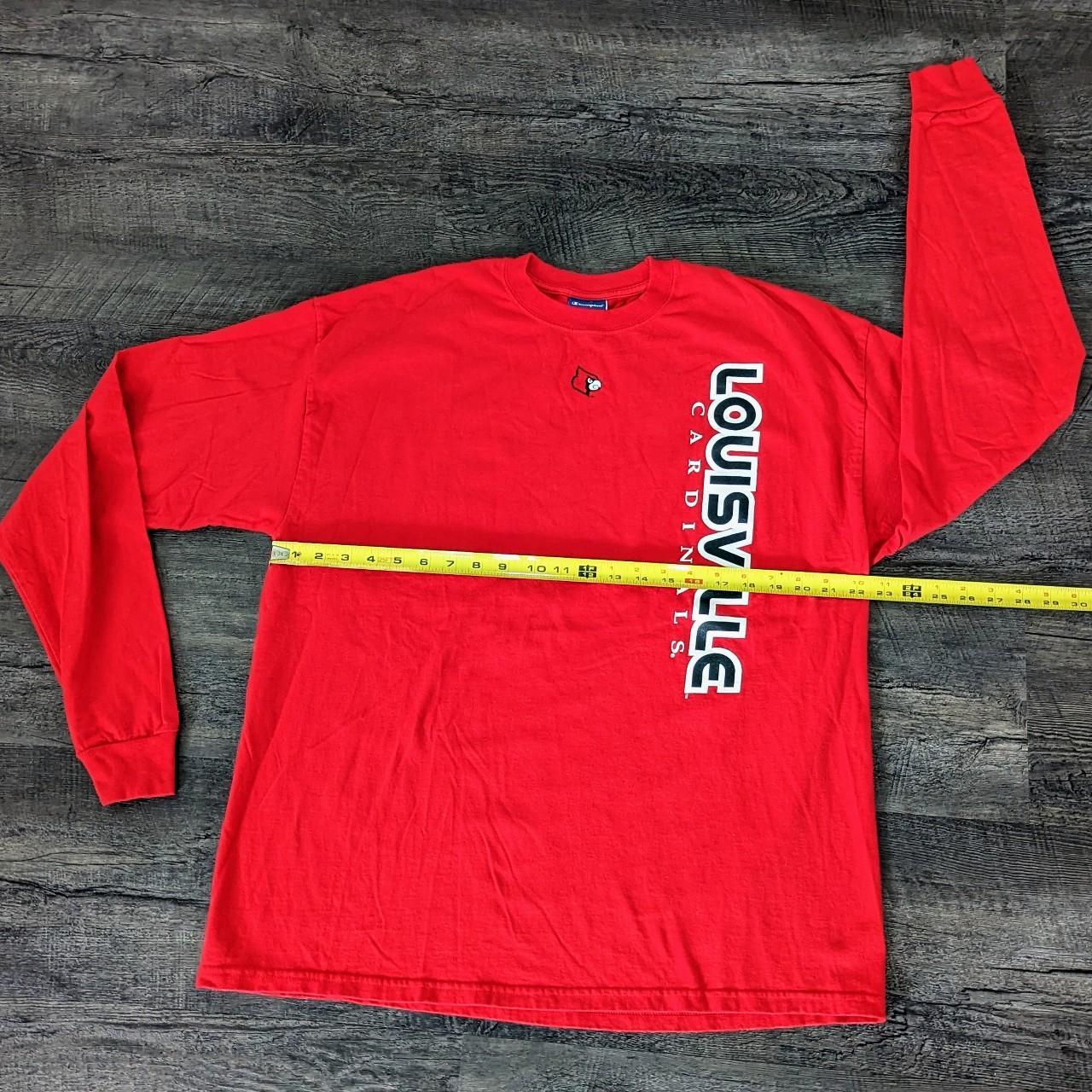 Louisville Cardinals Champion crew neck - Depop