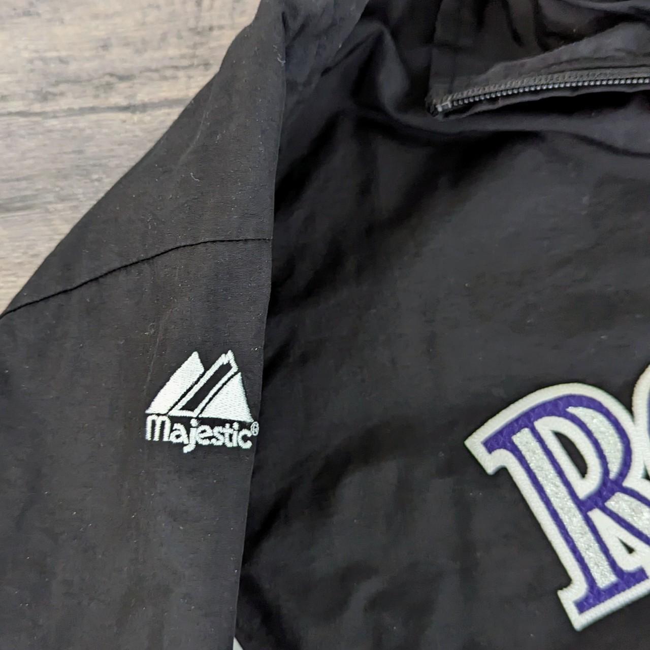 Colorado Rockies Majestic cool base windbreaker - Depop