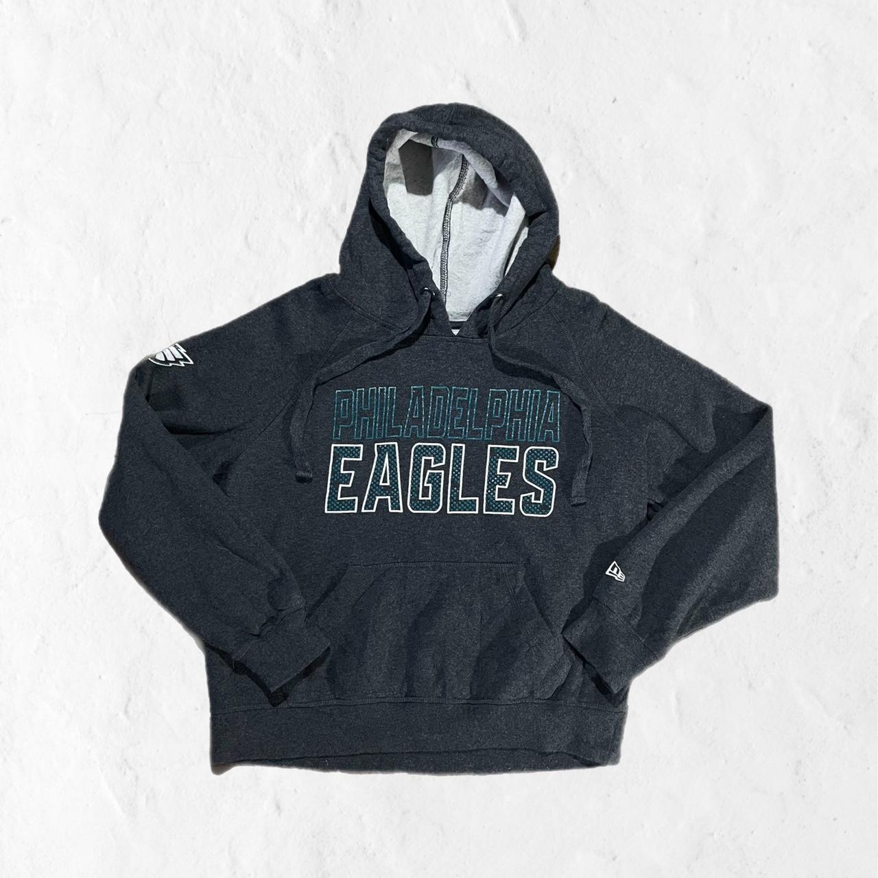 Womens Eagles Cropped Hoodie