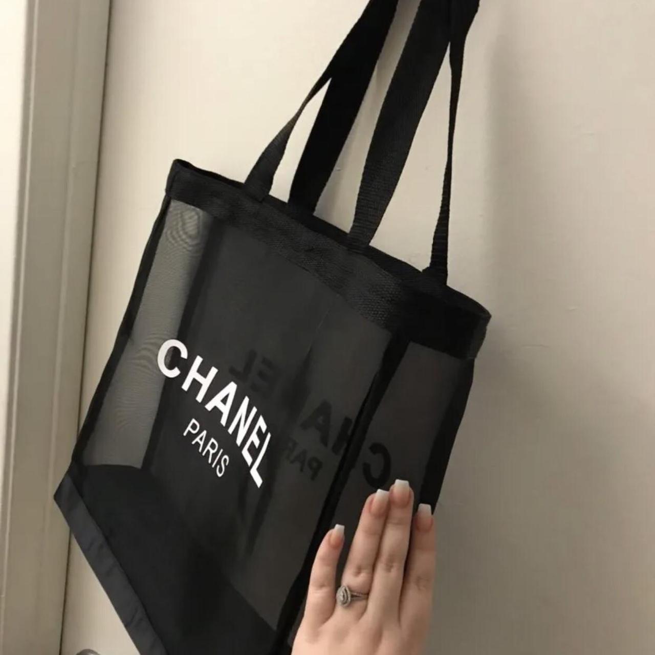 Chanel VIP Gift Mesh Tote Bag, Women's Fashion, Bags & Wallets, Tote Bags  on Carousell