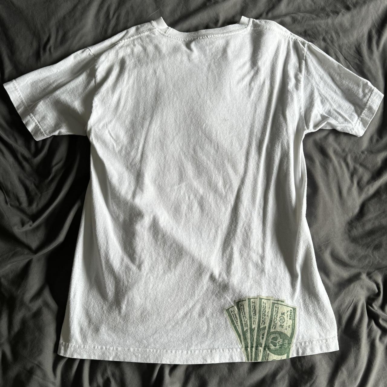 Vintage STUSSY Reflective 3M All Over Print Dollar Sign