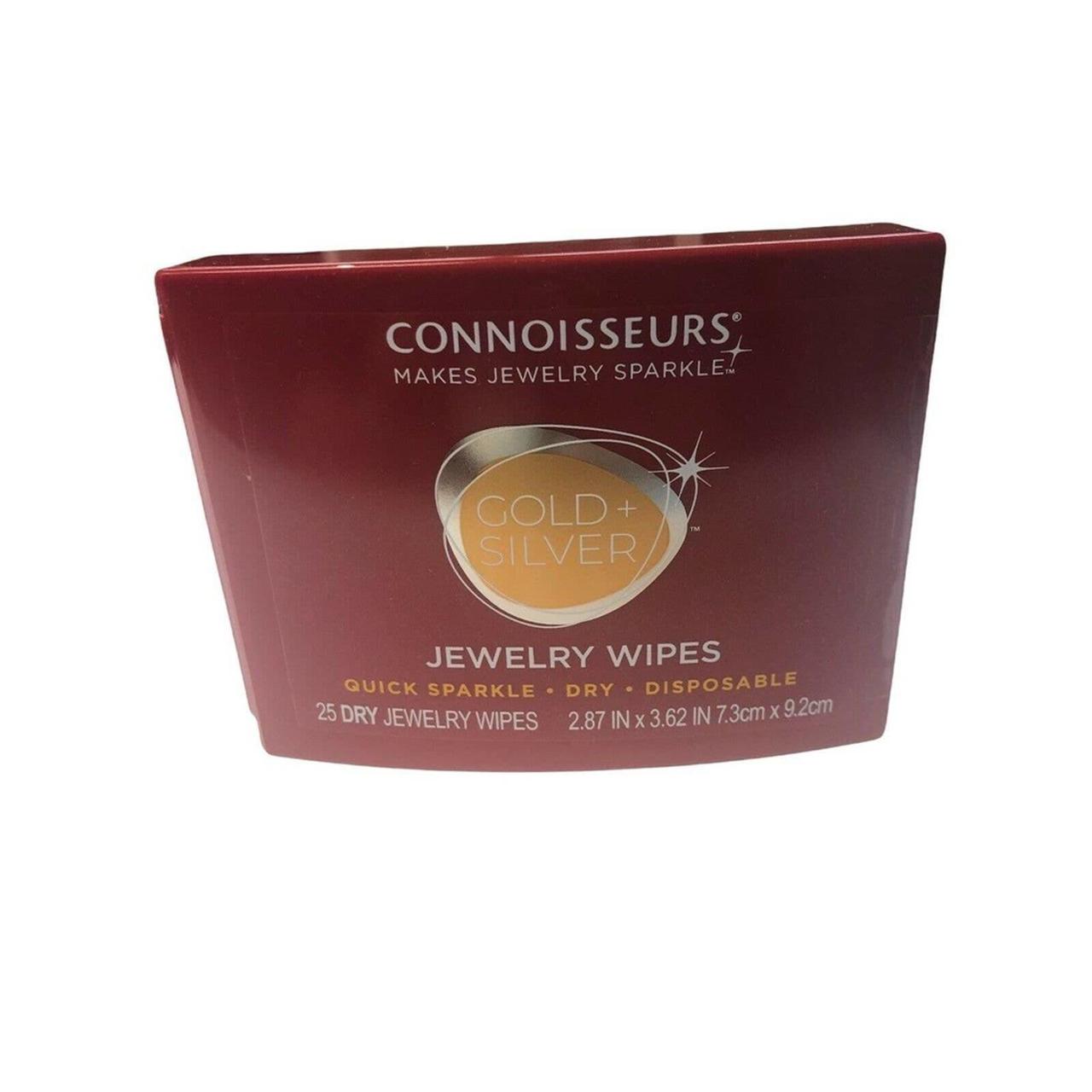  Connoisseurs Jewelry Dry Disposable Wipes 25 Count (2