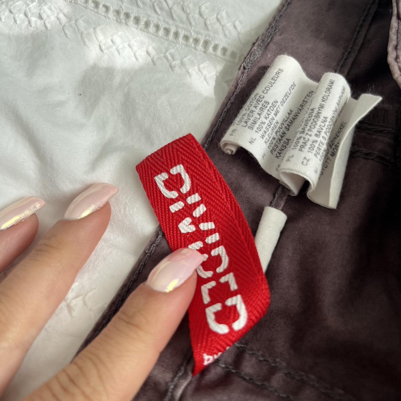 Vintage Brown Cargos H&M Old label. shorter length... Depop