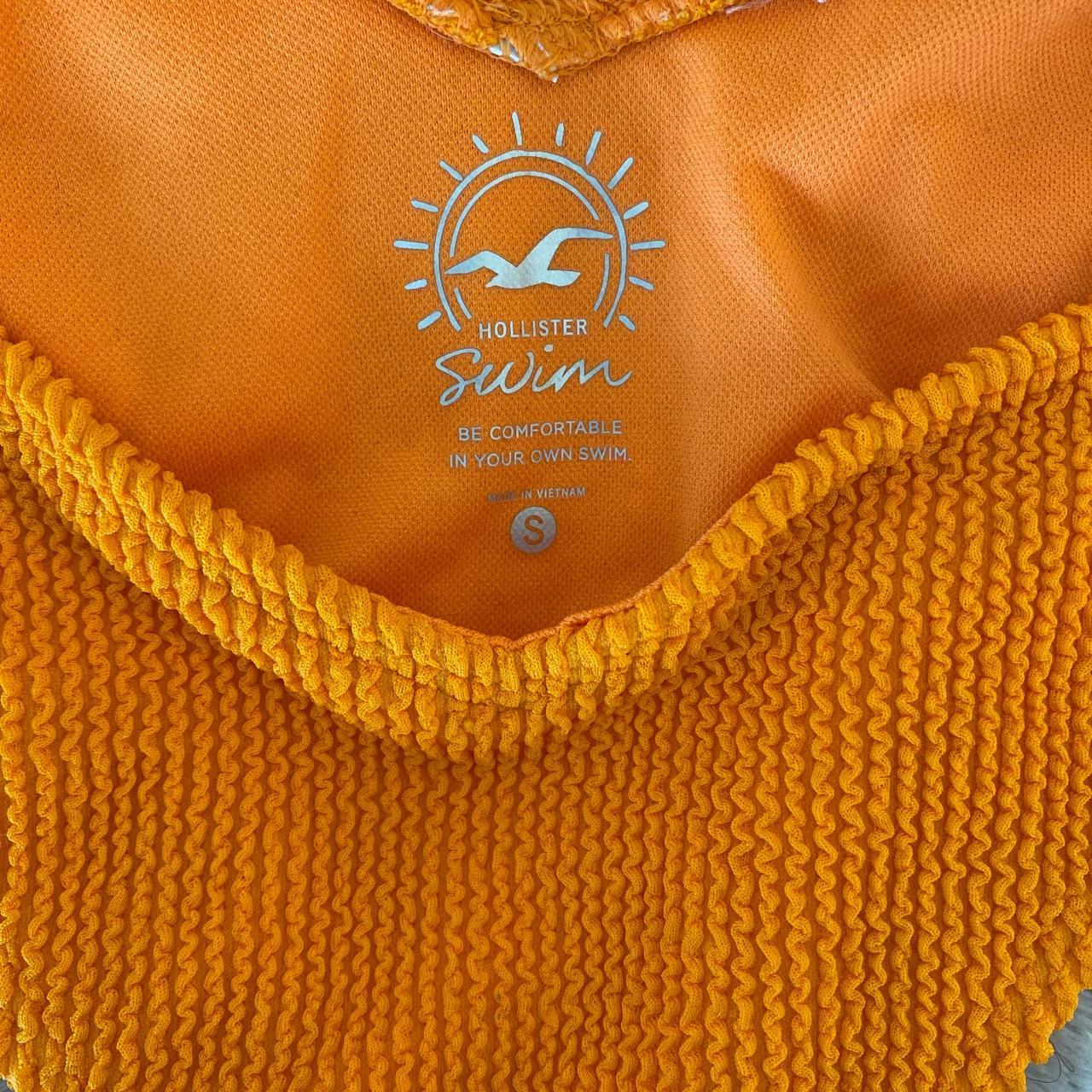 Hollister Co. Women's Orange Bikinisandtankinisets Depop