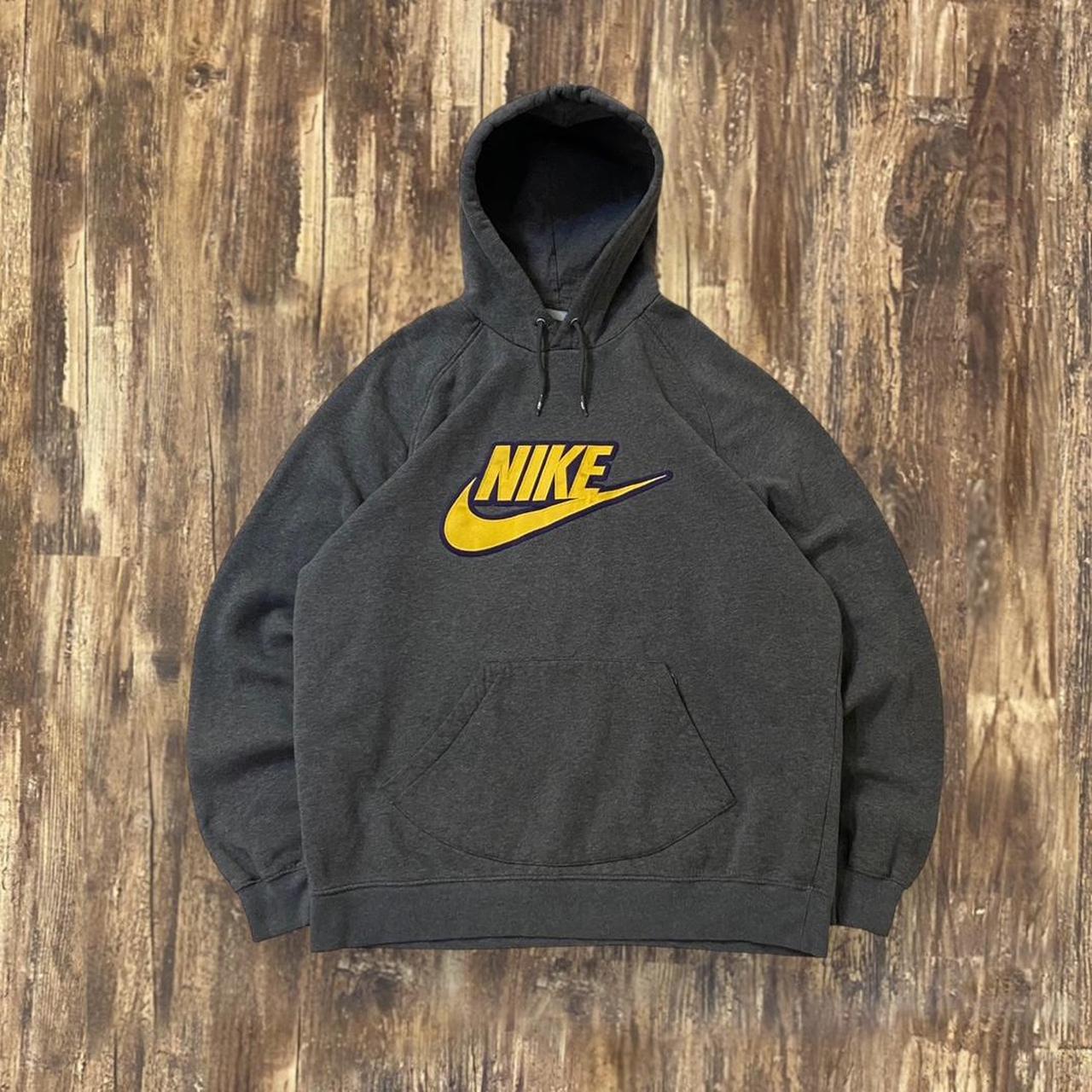 Nike Men's Hoodie - Yellow - XL