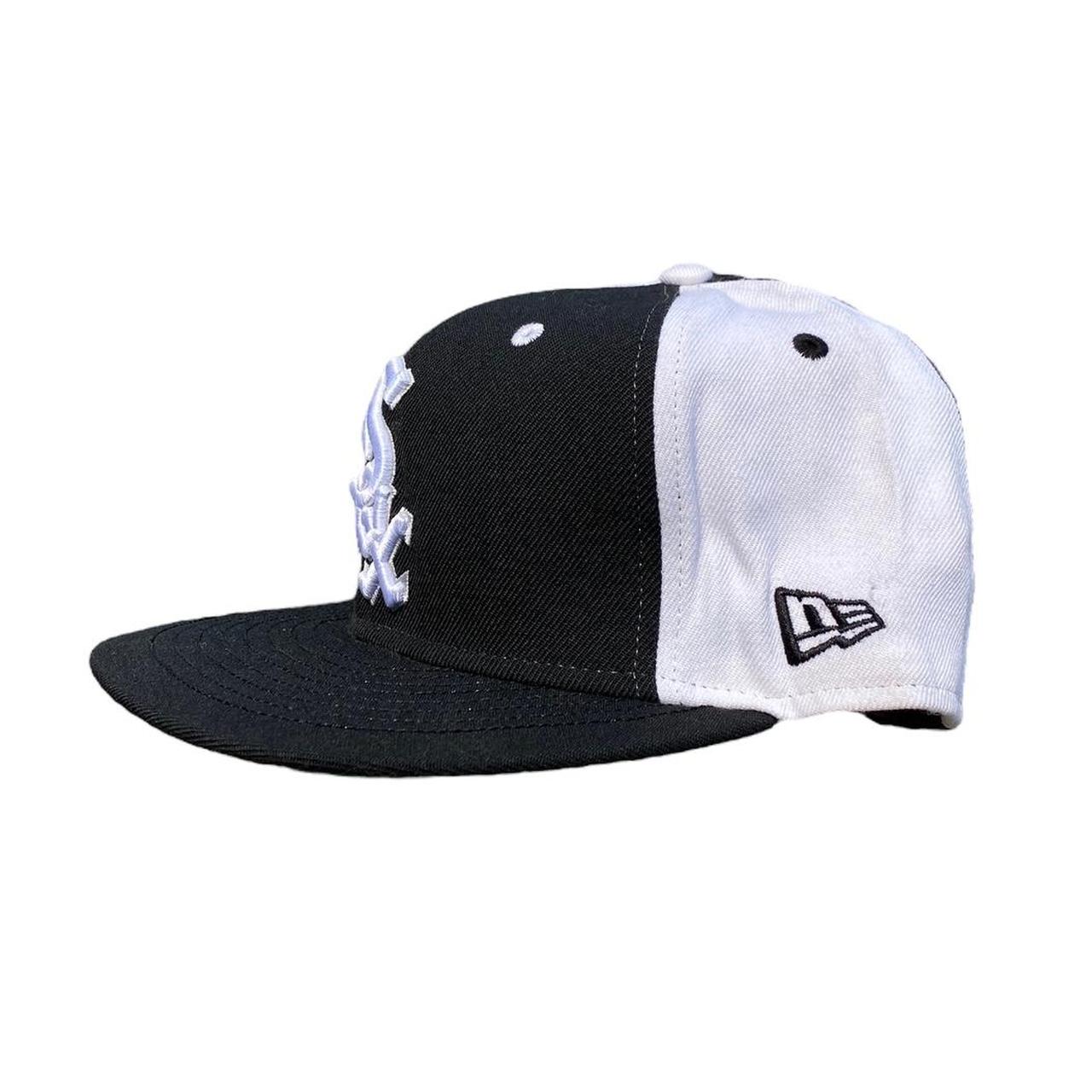 Chicago White Sox Leather New Era Hat - Size 7 - Depop