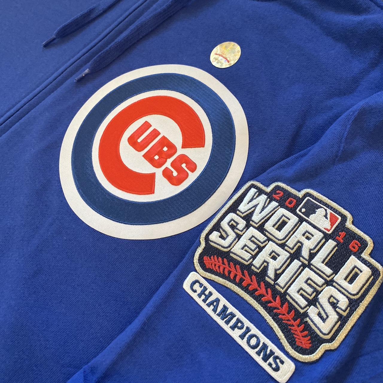 MLB Chicago Cubs 2016 World Series Champion zip up - Depop