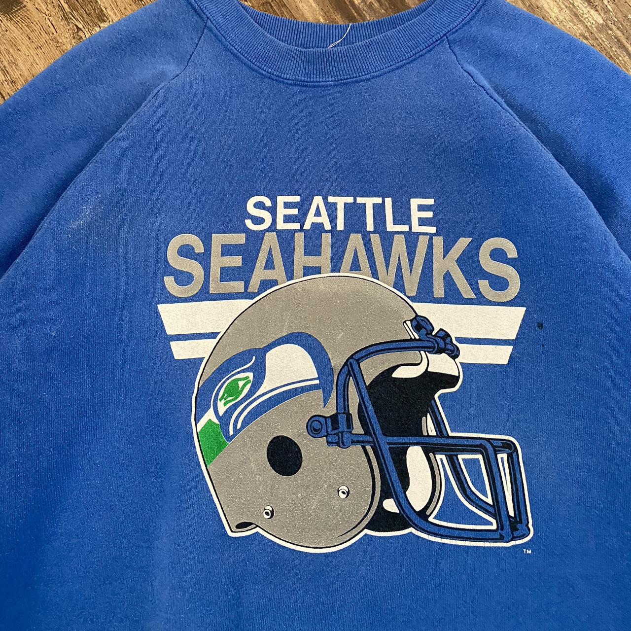 Seattle Seahawks Helmet Retro Hoodie