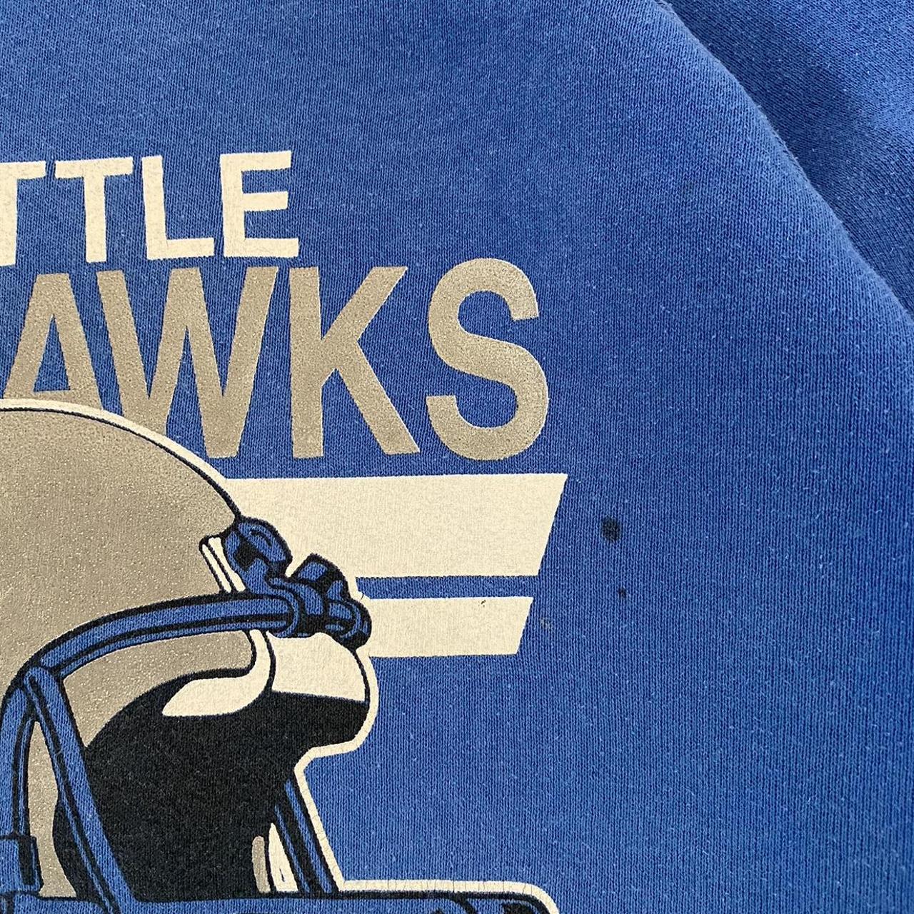 1980s Vintage Seattle Seahawks Sweatshirt Super - Depop