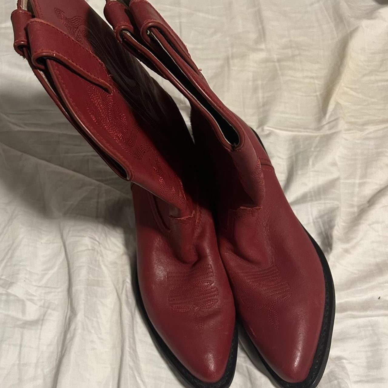 DURANGO RED COWBOY BOOTS Great condition. Women’s... Depop