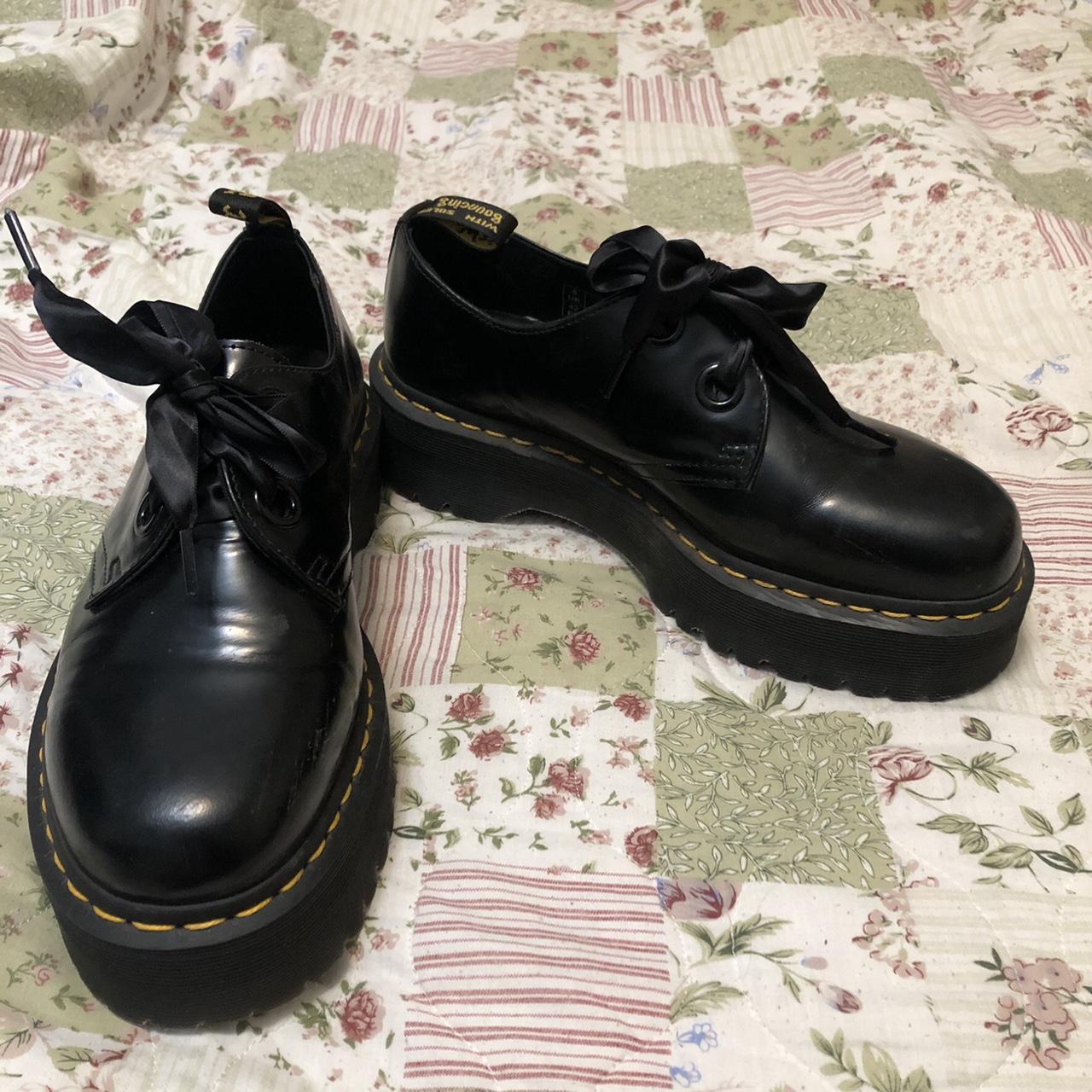 Dr. Martens Women's Black Loafers | Depop