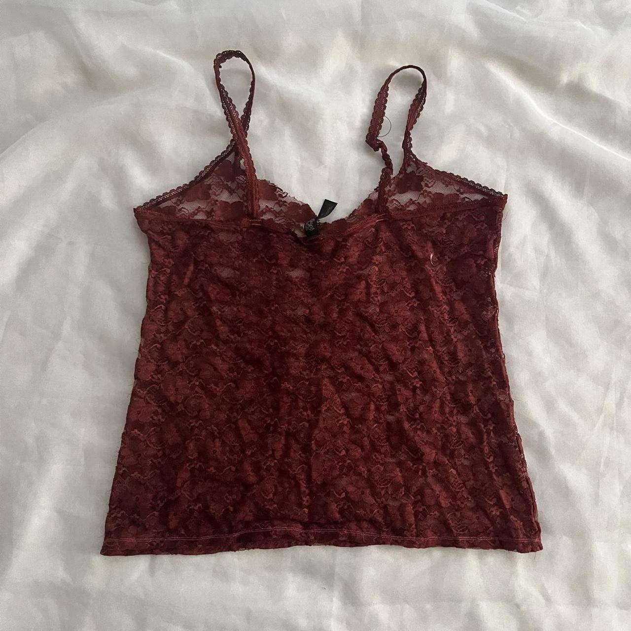 Smart and Sexy Women's Burgundy and Red Vest (2)
