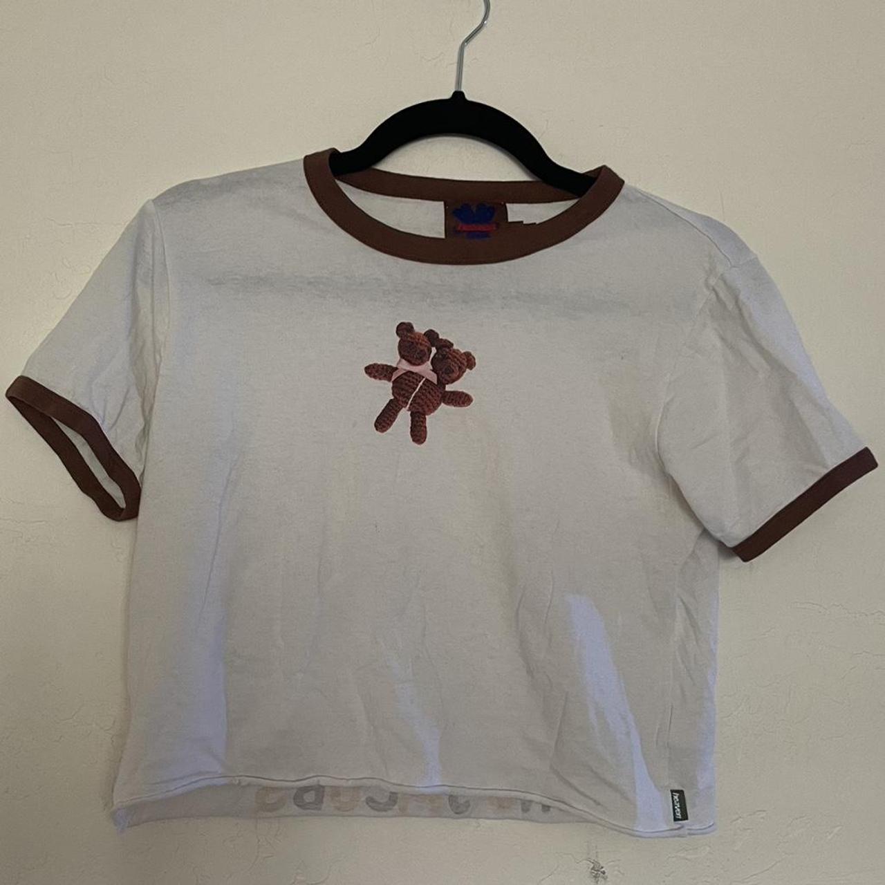 heaven baby tee. i cropped this top because i wanted... - Depop
