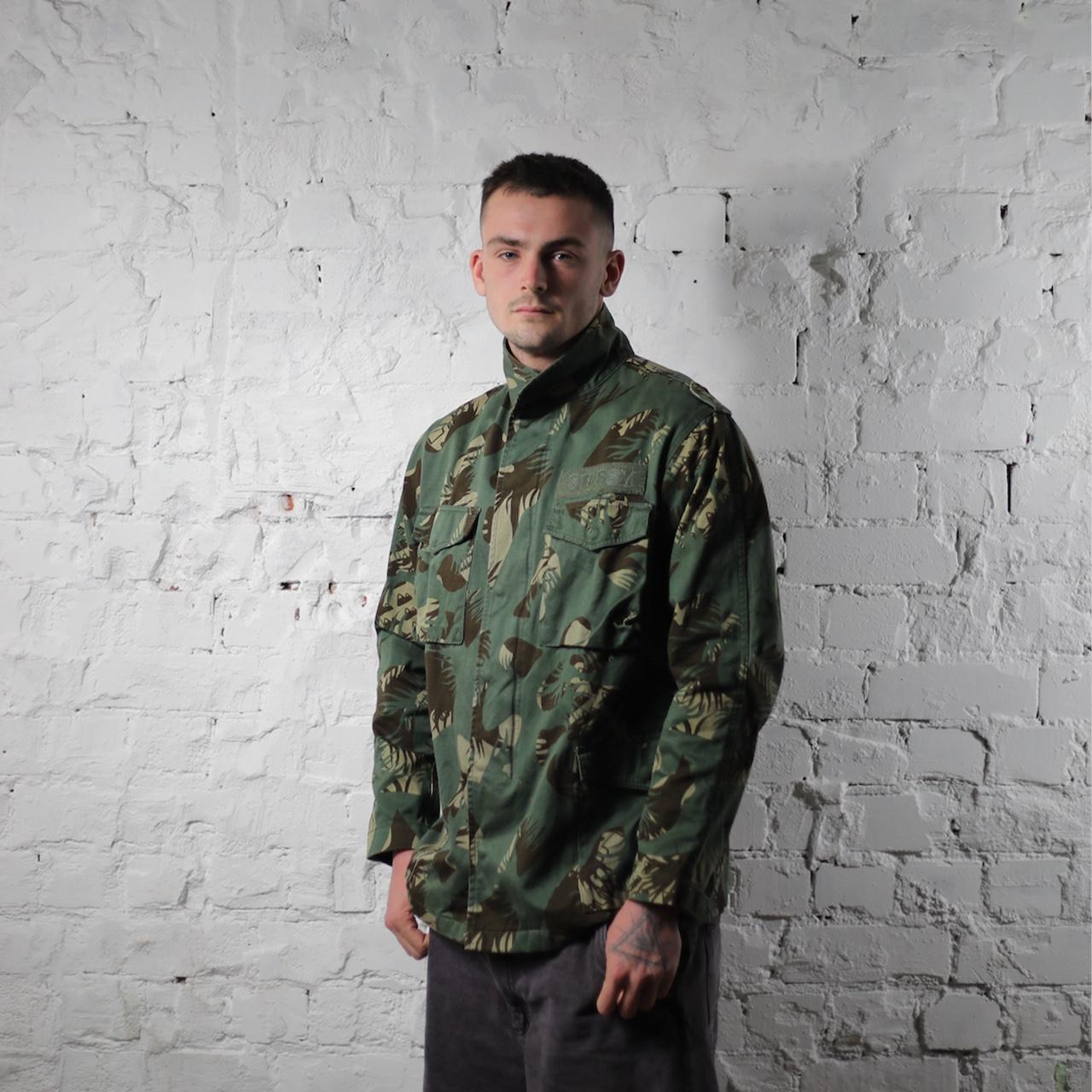 Stussy x Maharishi x Futura M65 Jacket Incredibly | Depop