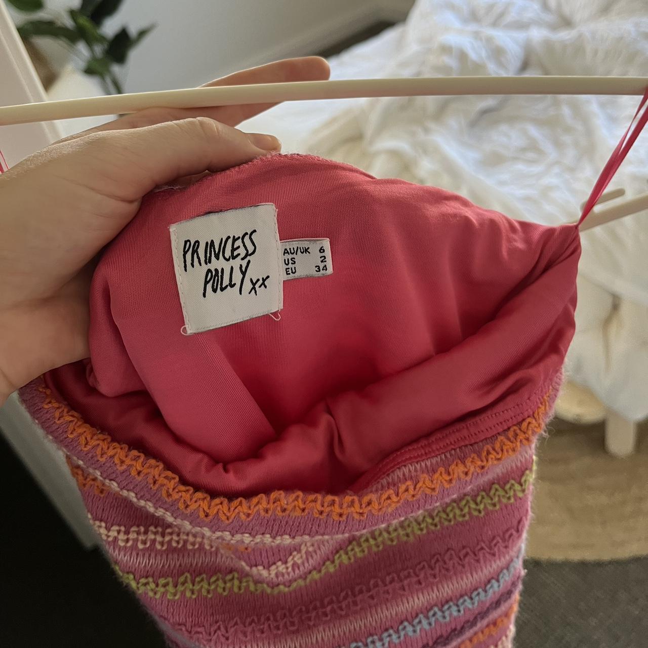 PRINCESS POLLY Avianna Mini Dress in Pink... Depop