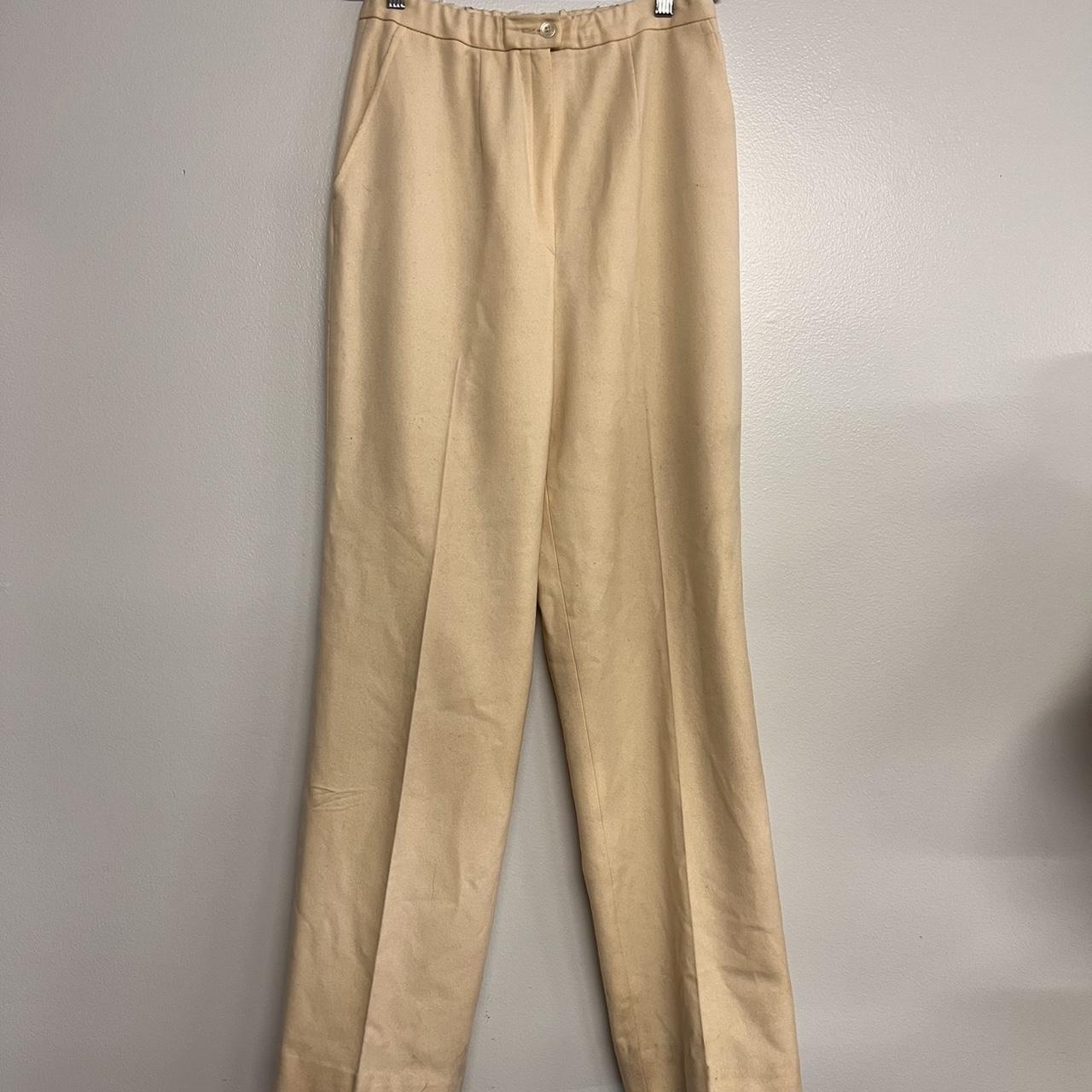 Pendleton Women's Cream Trousers | Depop