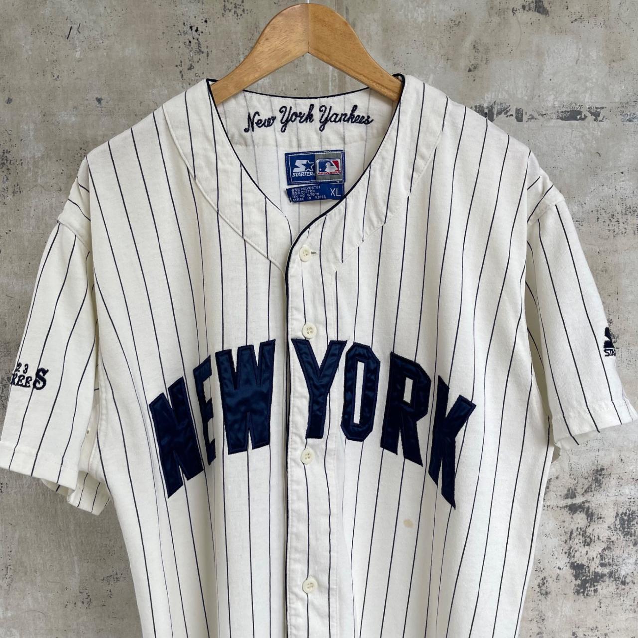 VINTAGE NEW YORK YANKEES COOPERSTOWN COLLECTION STARTER JERSEY