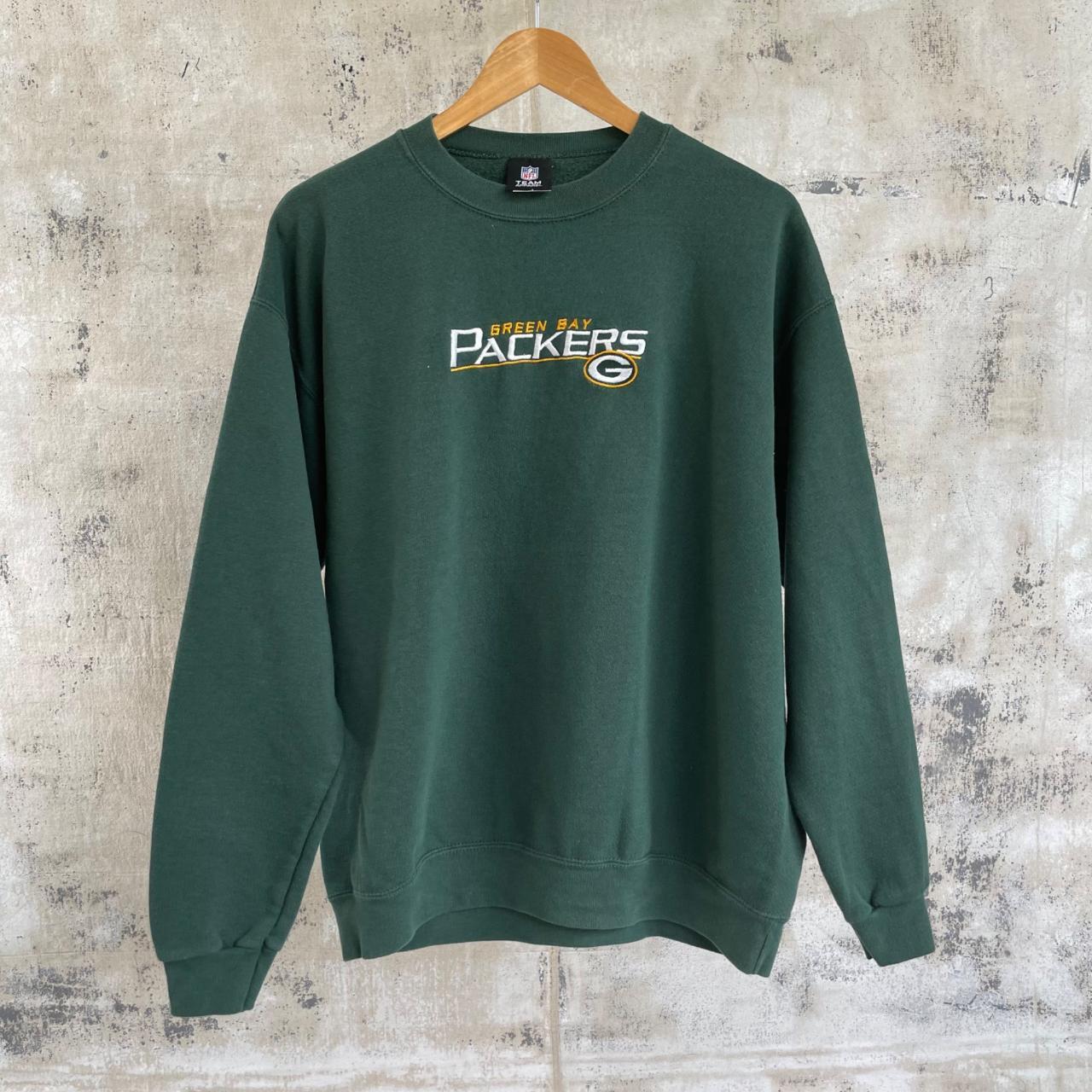 Vintage Y2K Packers NFL Team Apparel Long Sleeve Tee - Depop