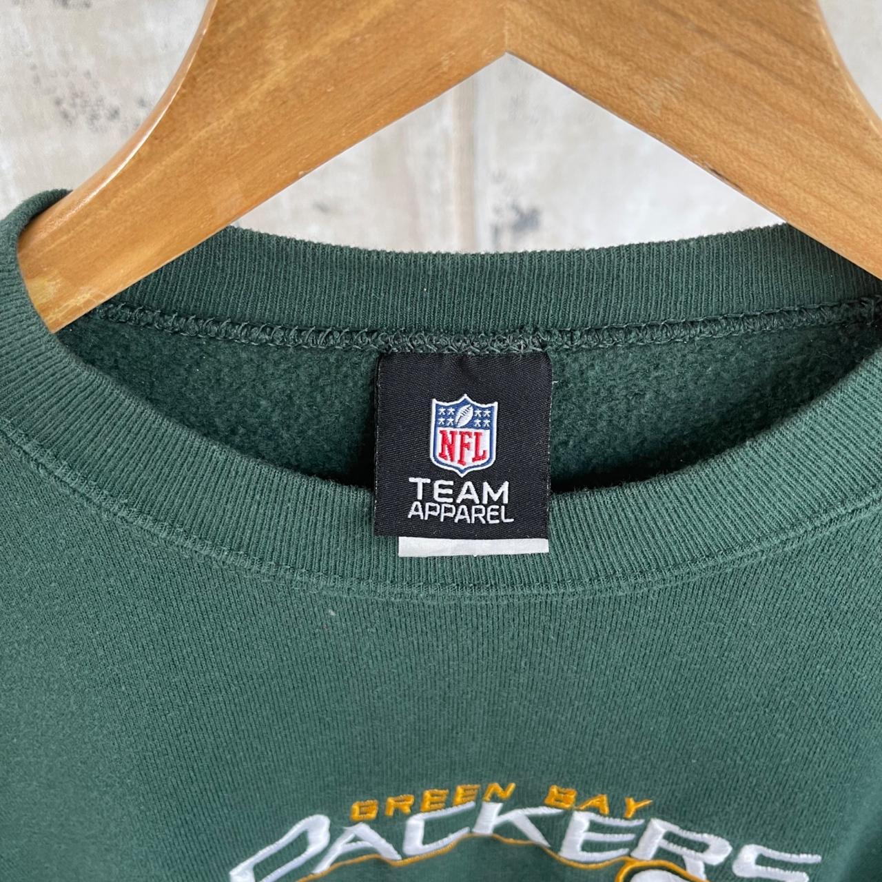 Vintage Y2K Green Bay Packers Nike Swoosh Sweatshirt - Depop