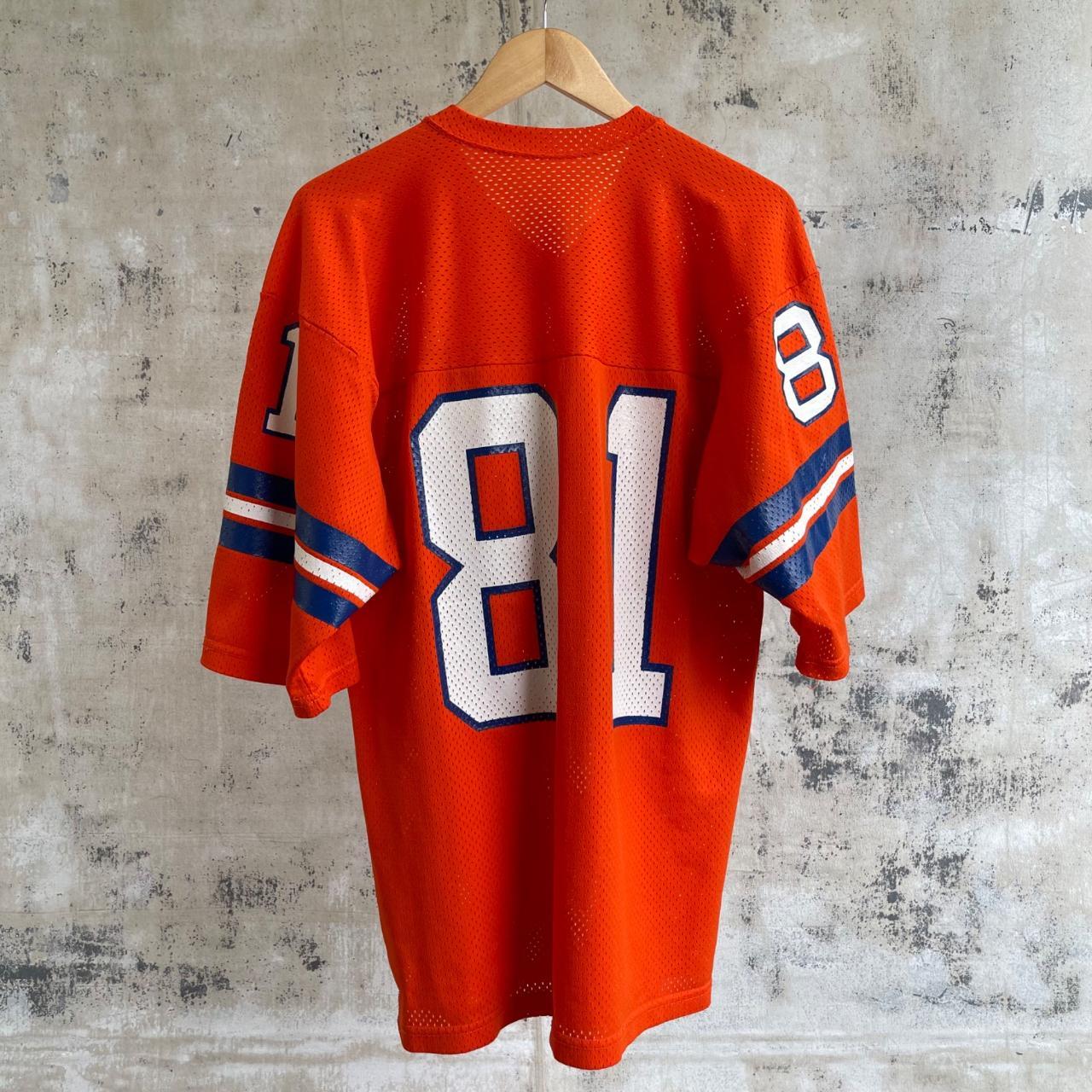 Deadstock 1970s Sand Knit Football Jersey Pit to - Depop