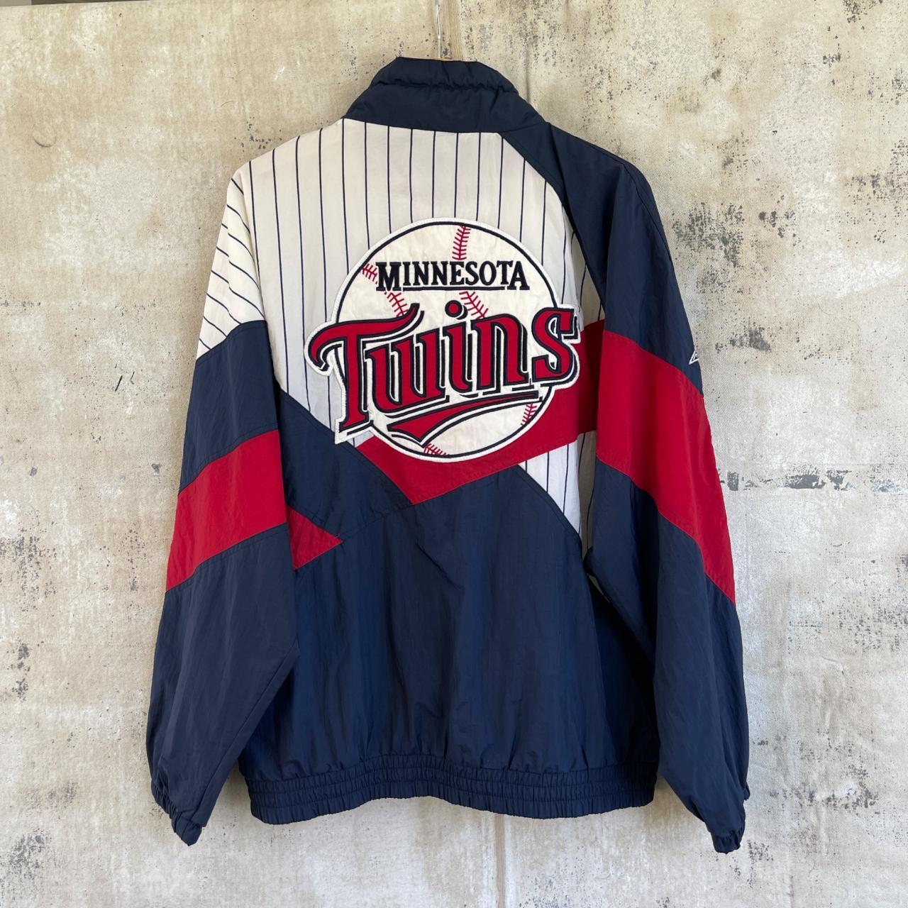 Majestic Minnesota Twins Baseball Jersey 90s - Depop