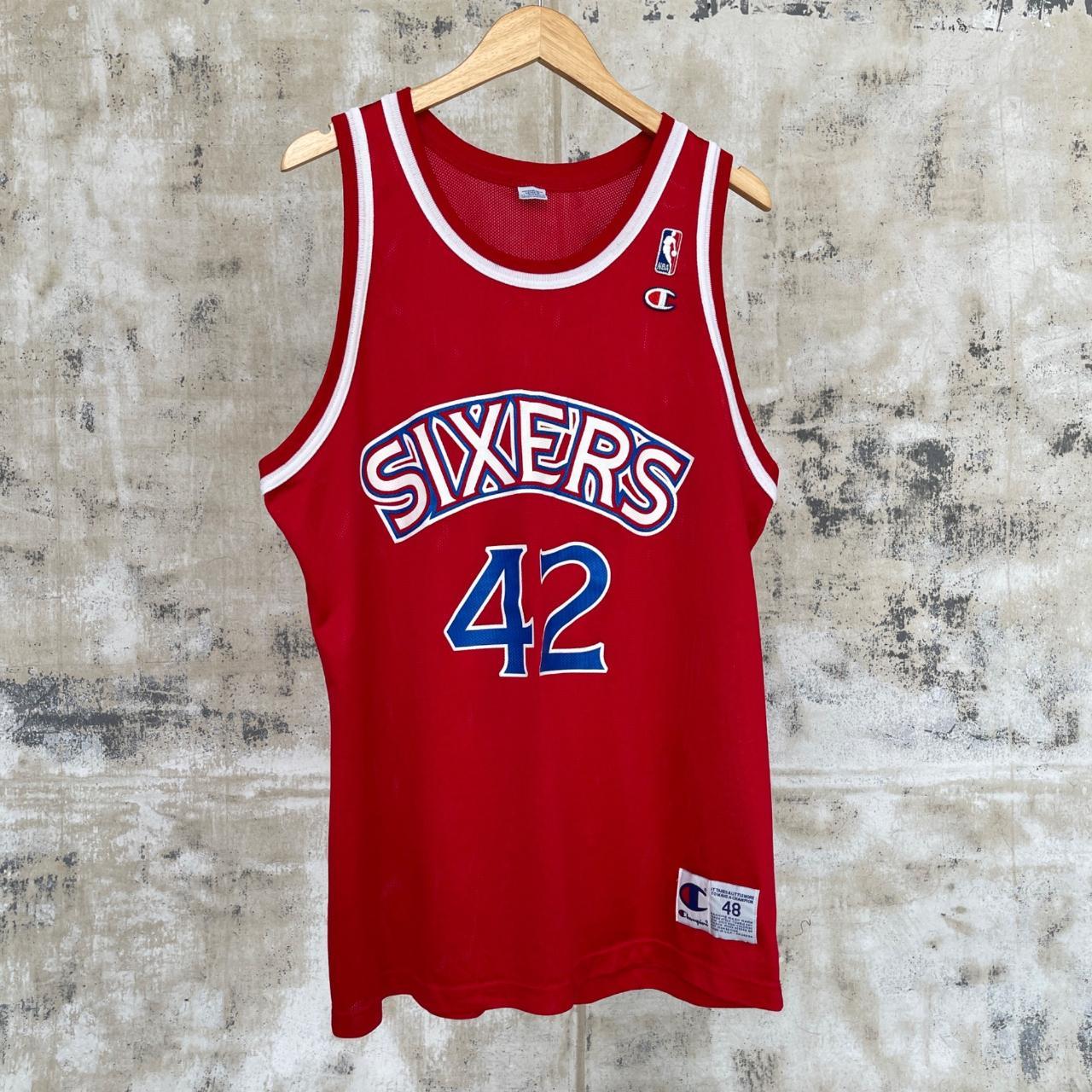 Champion sixers hot sale jersey