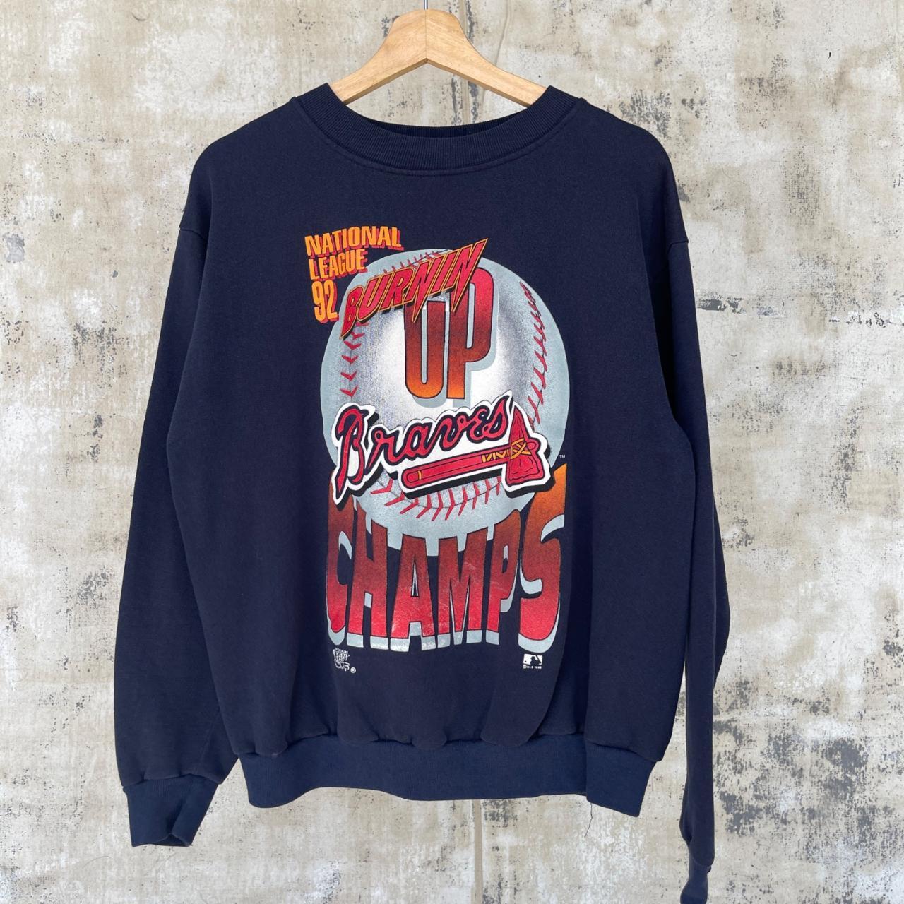 Vintage 1991 Atlanta Braves World Series graphic - Depop