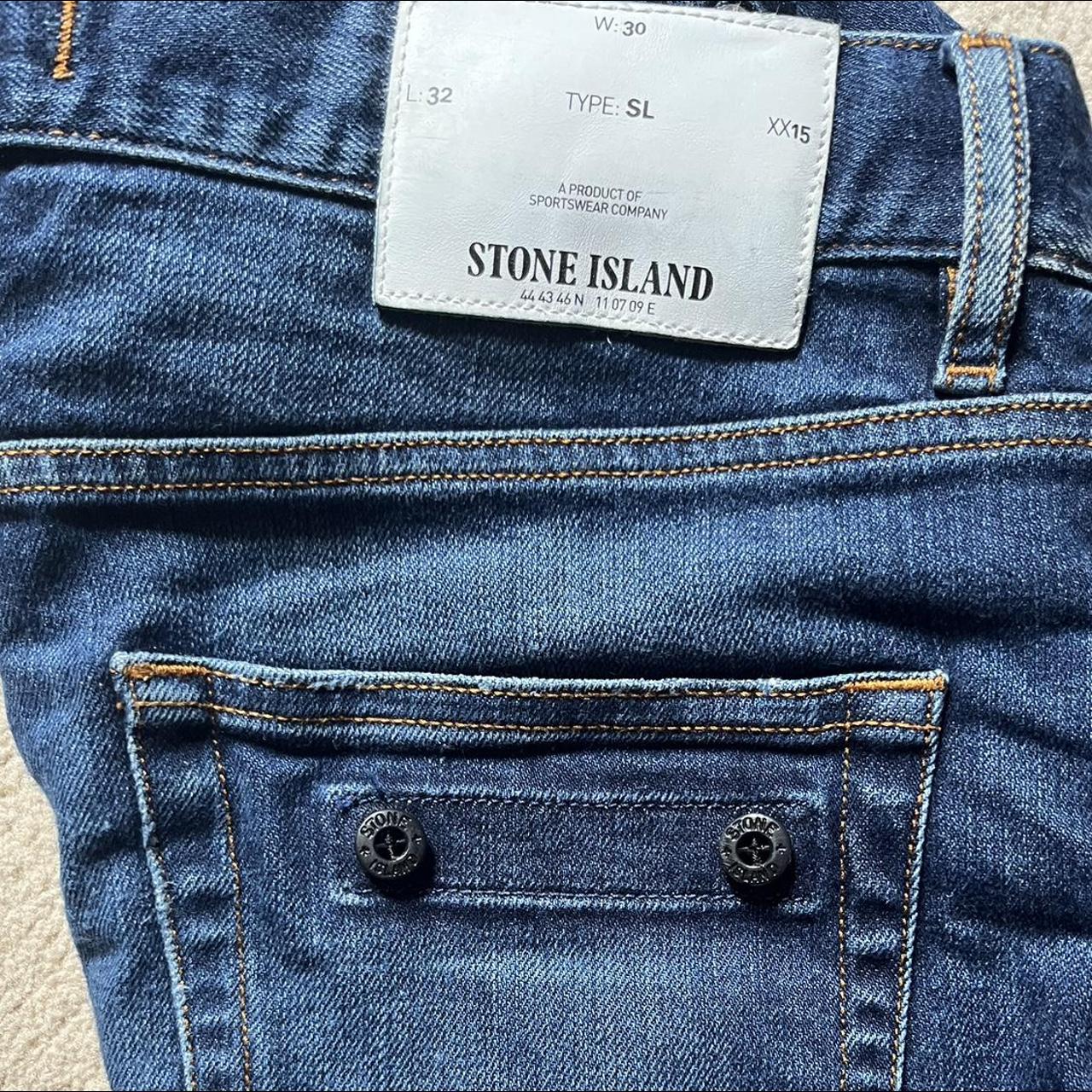 Stone island store slim fit jeans