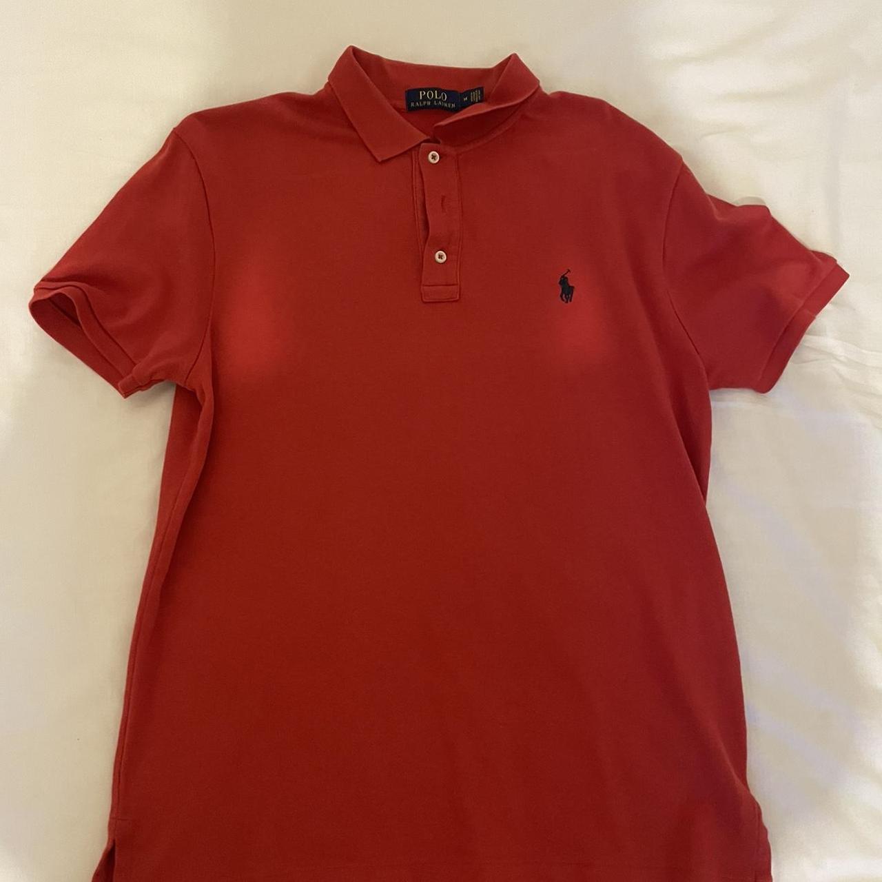 Polo Ralph Lauren Men's Red Polo-shirts | Depop