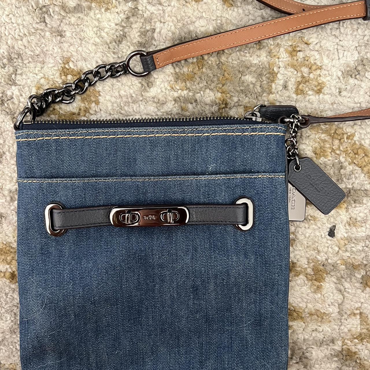 authentic coach jean crossbody purse offers are Depop