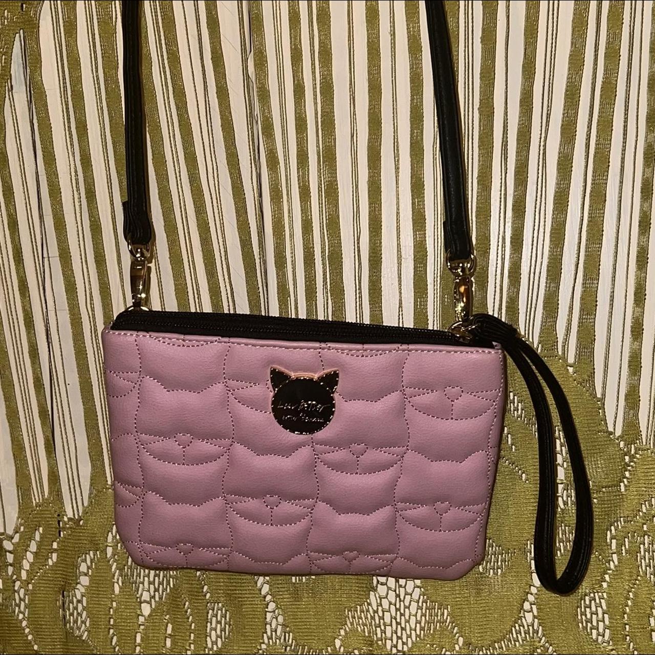 Betsey Johnson Women's Pink Bag | Depop