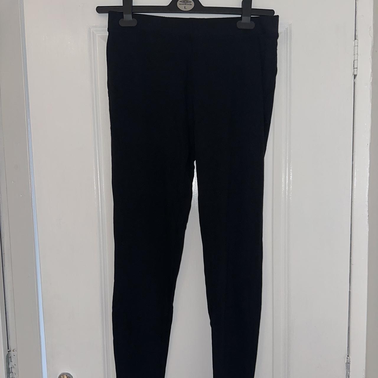 Primark black leggings size medium