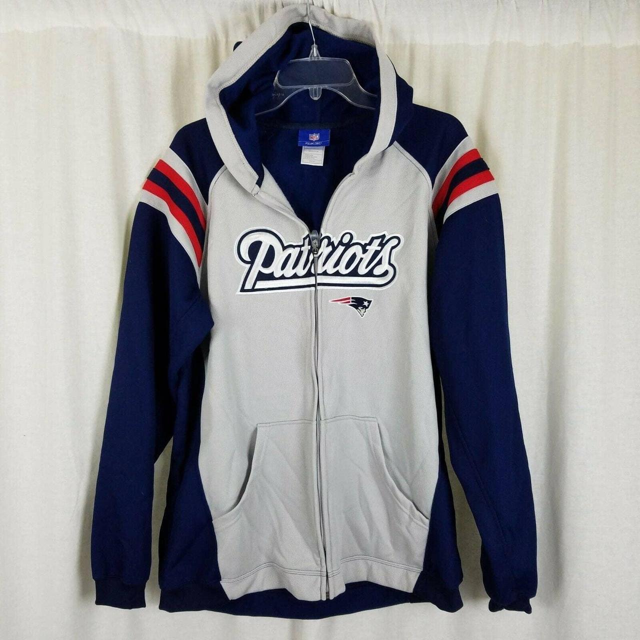 New England Patriots Reebok Hoodie Great - Depop