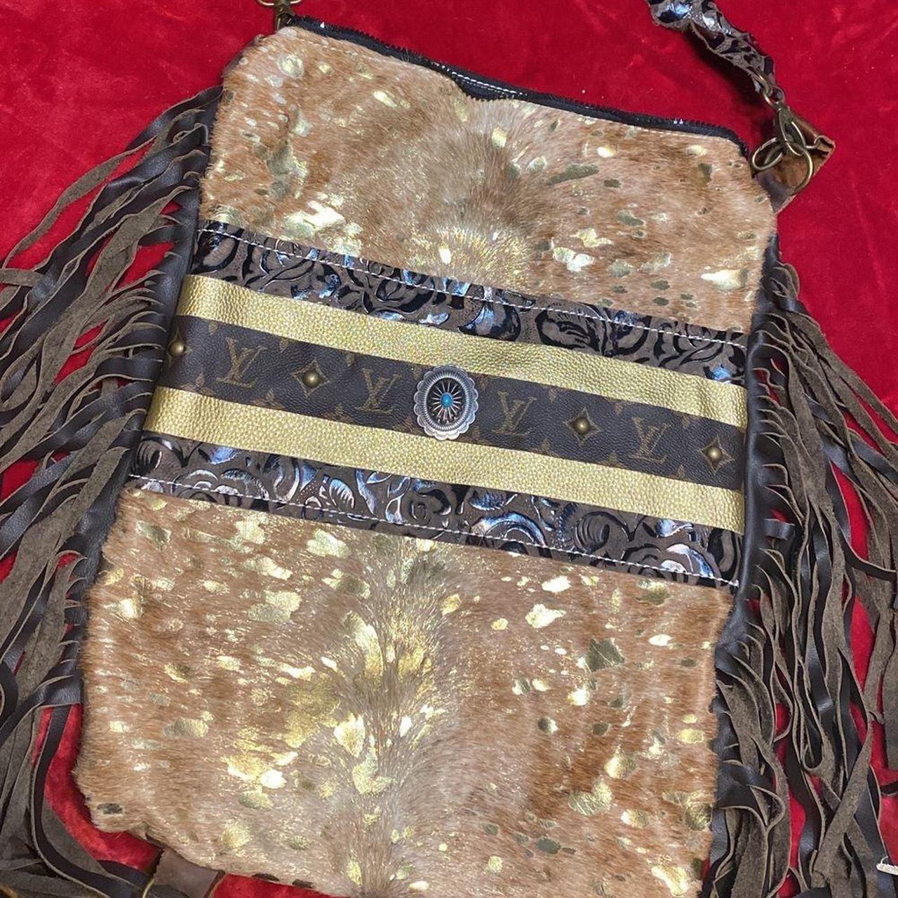 Source Unknown Women's Backpacks - Brown/Gold – O… - image 5