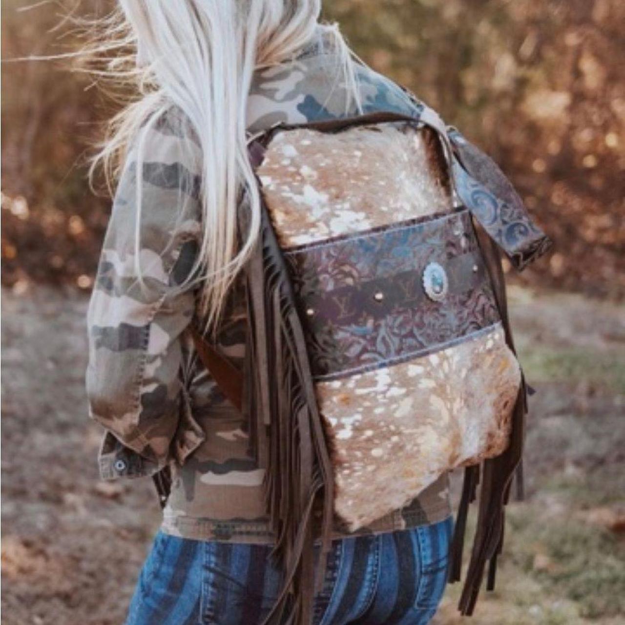 Source Unknown Women's Backpacks - Brown/Gold – O… - image 4