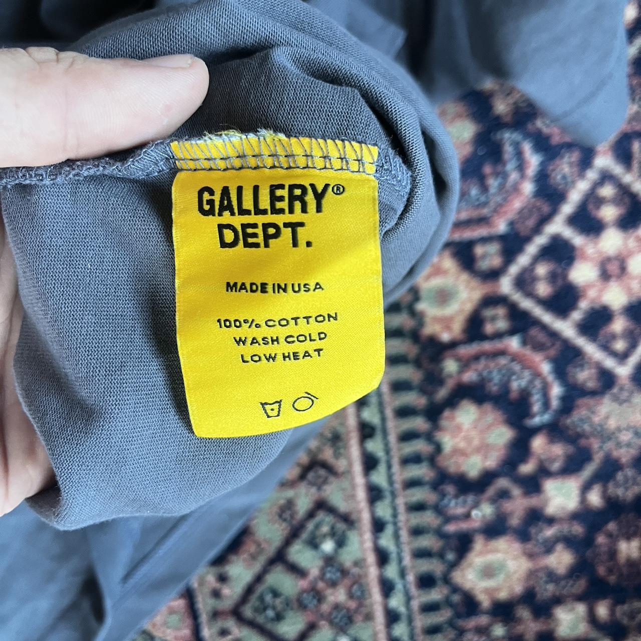Gallery Dept Shirt (Grey) (M) BNWT AUTHENTIC NEXT... - Depop