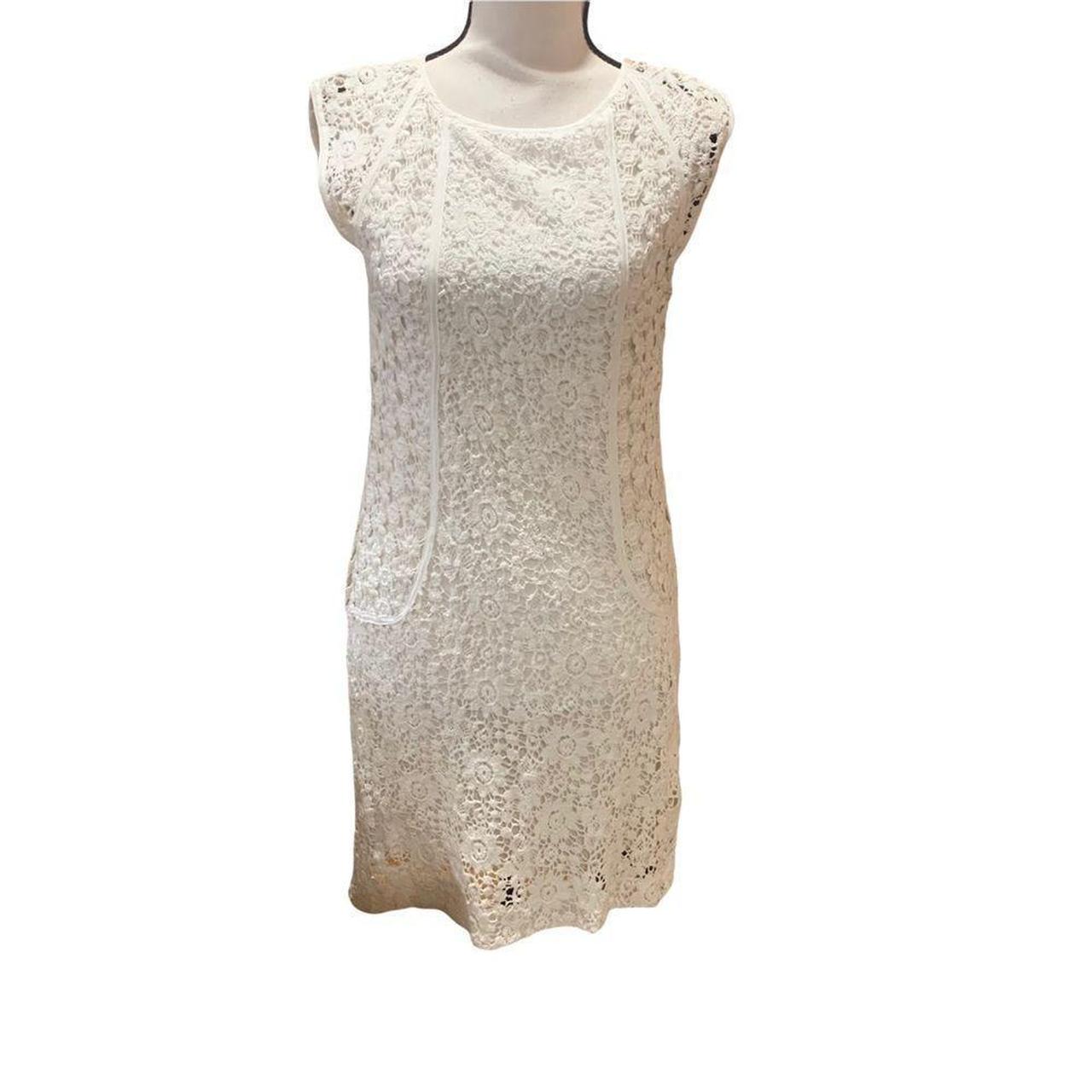 Trina turk white outlet lace dress