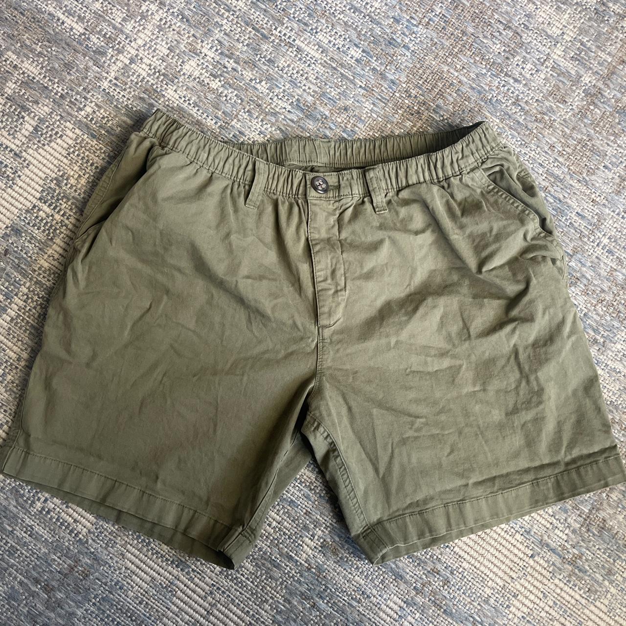 Chubbies Men's Green Shorts | Depop