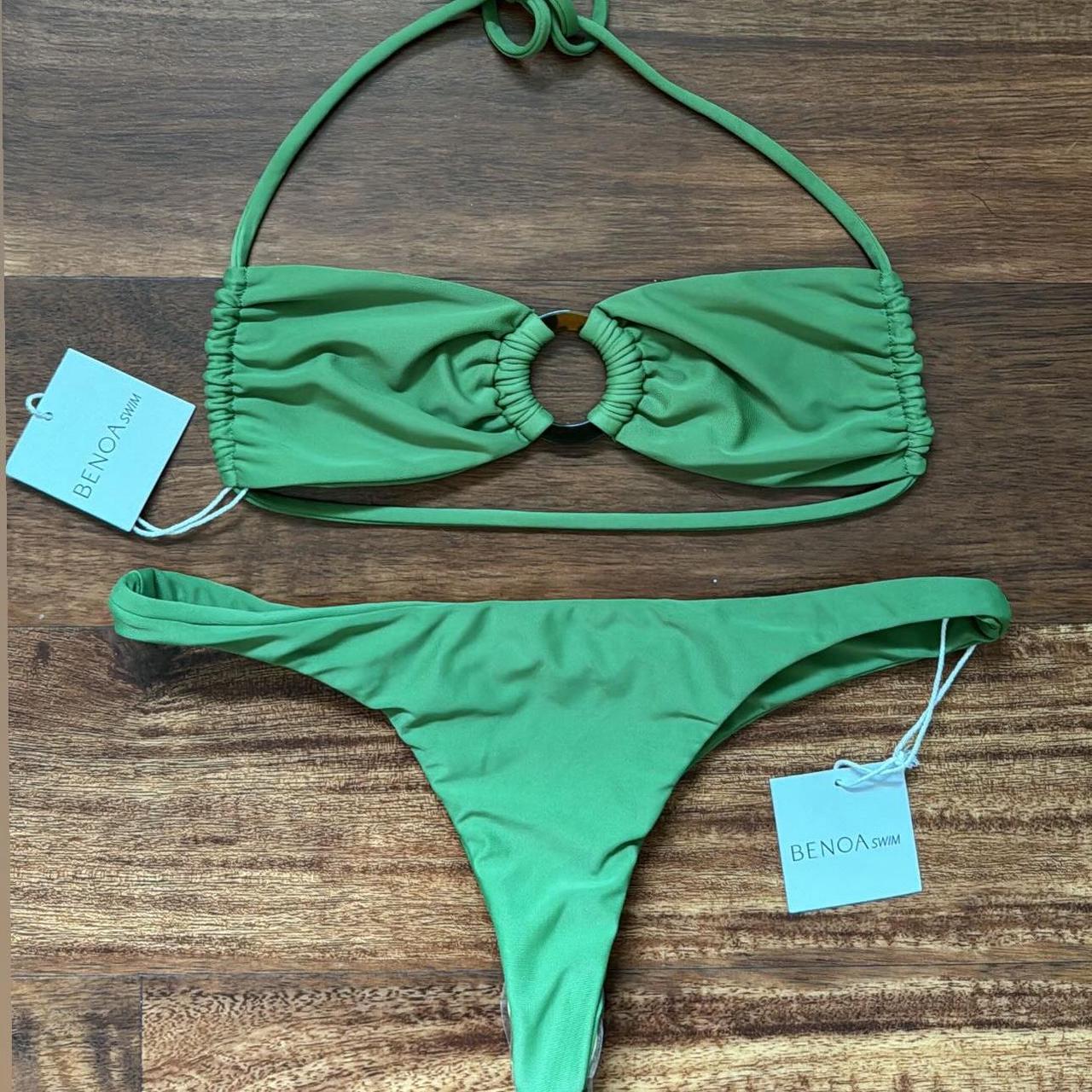 Benoa Swimwear Ti Set Petite Top / Small... - Depop