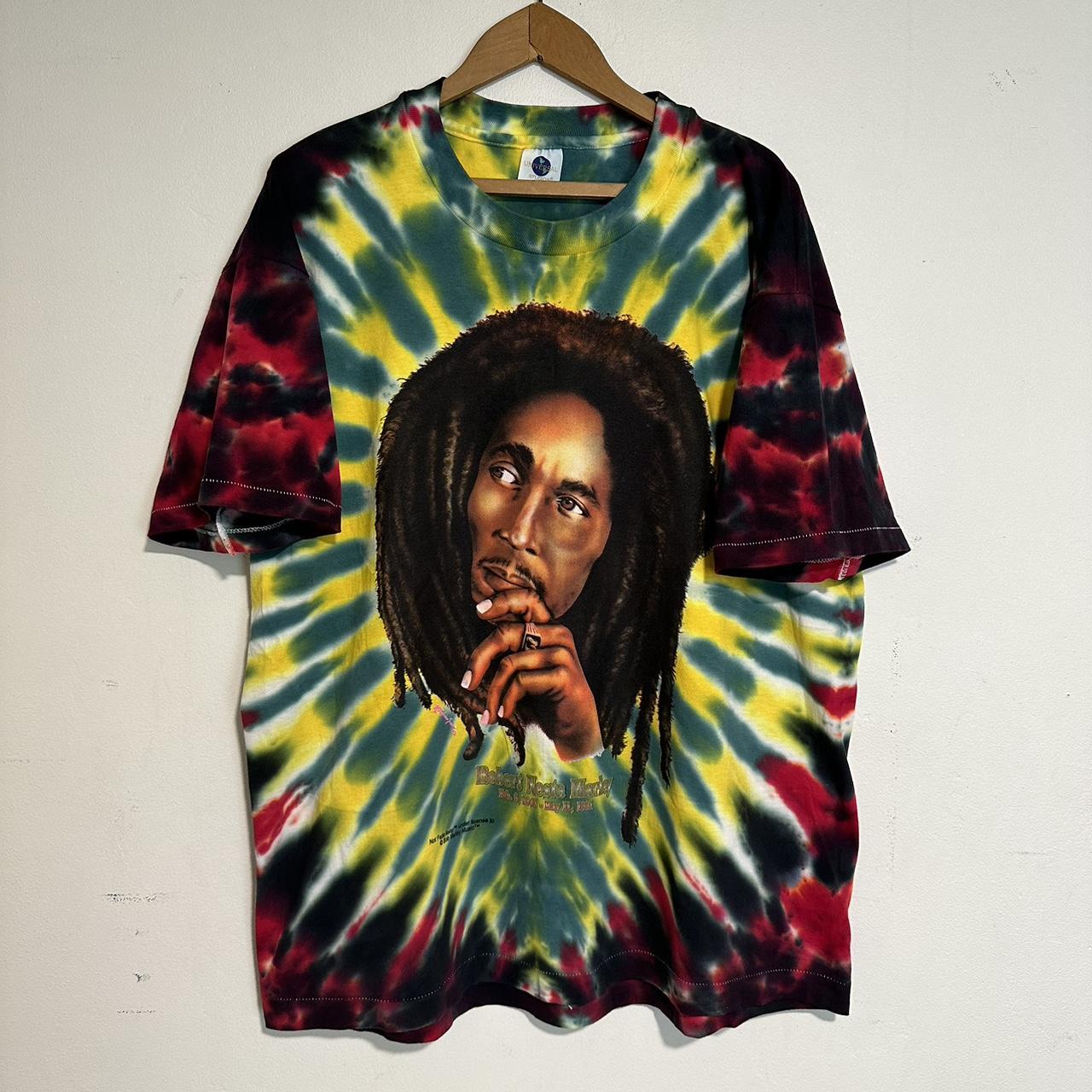 Vintage Bob Marley Shirt 1993 universal studios tag... - Depop