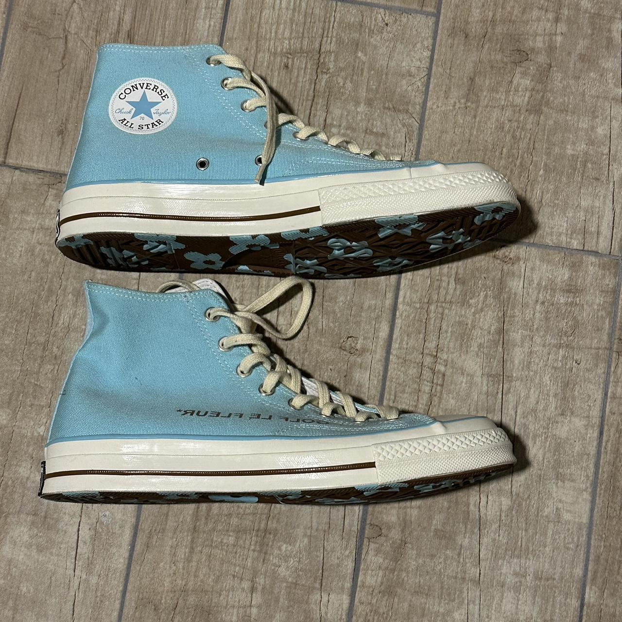 Golf le fleur clearance converse blue high tops